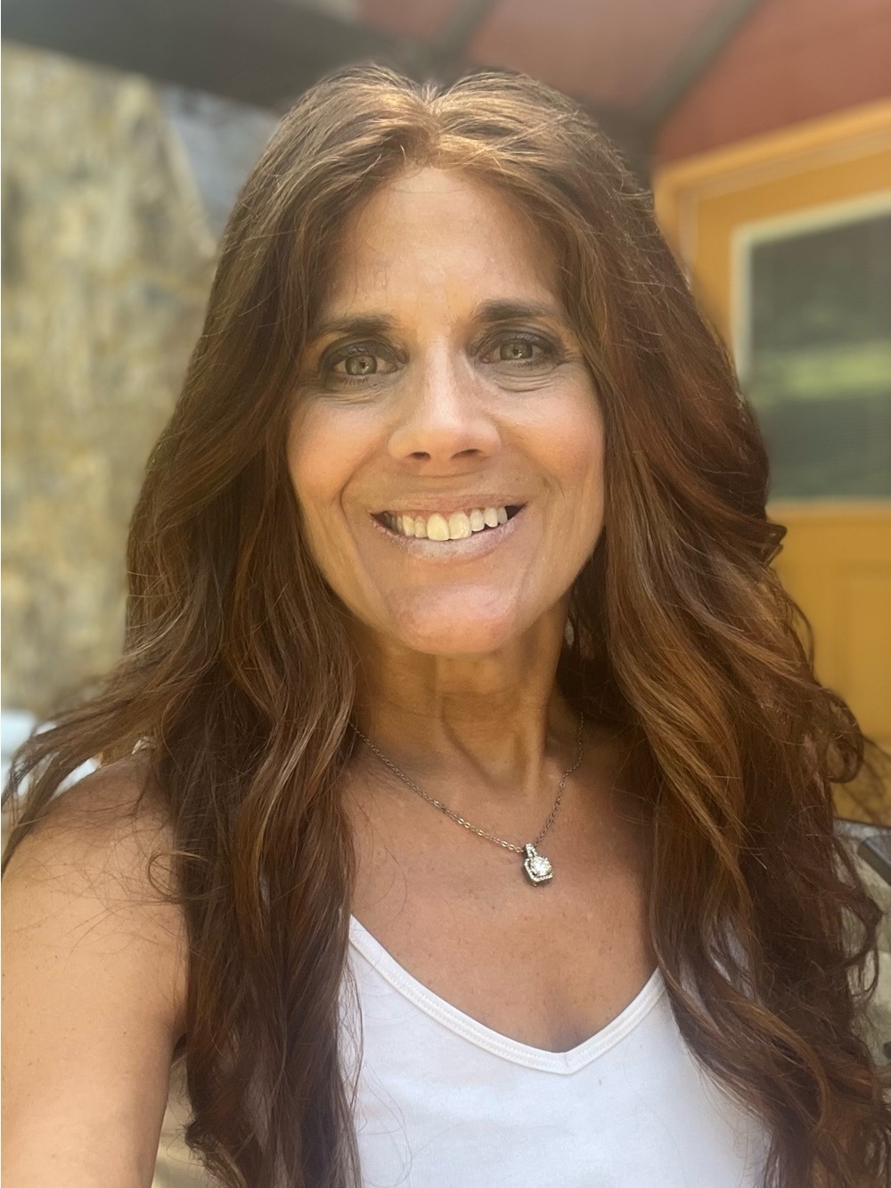 Bye Bye Knots 100% premium human hair in brown light auburn highlights